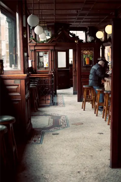 Old Dublin Pub Interior