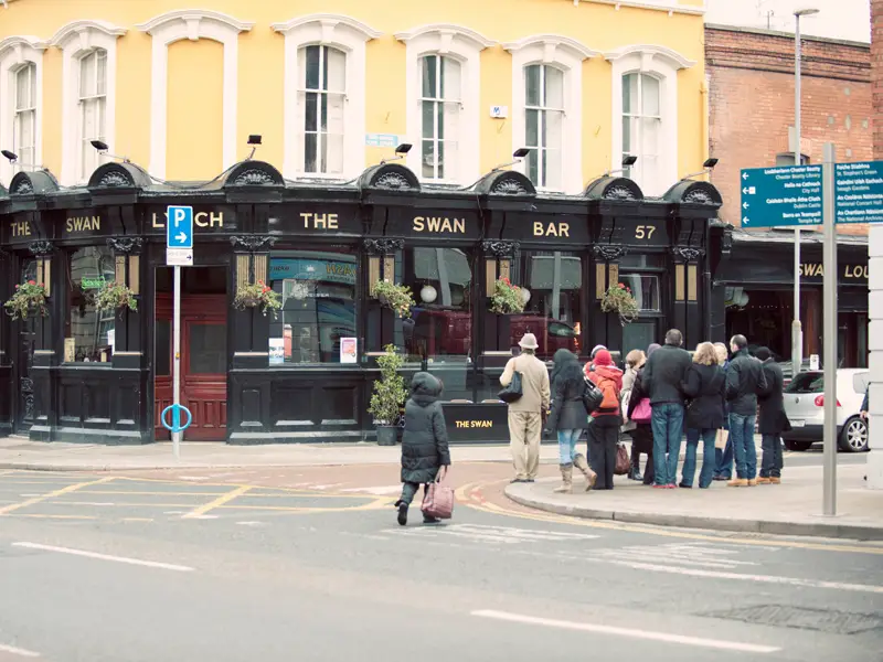 The Swan Bar in Dublin